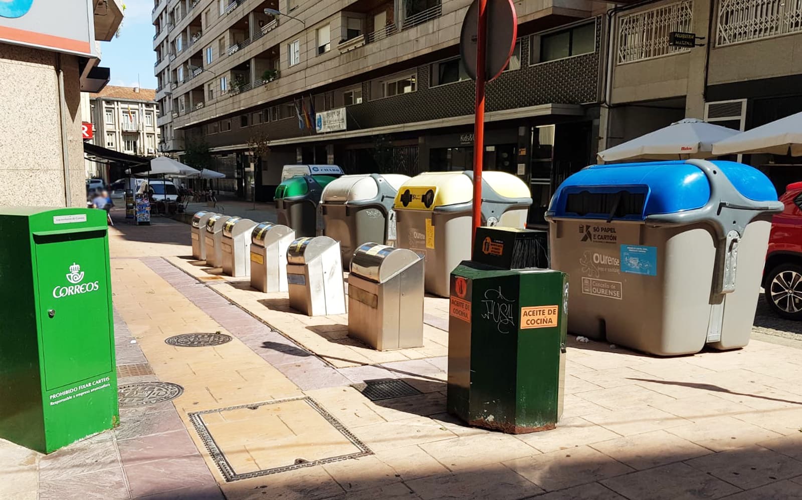 Xestión de residuos en Ourense